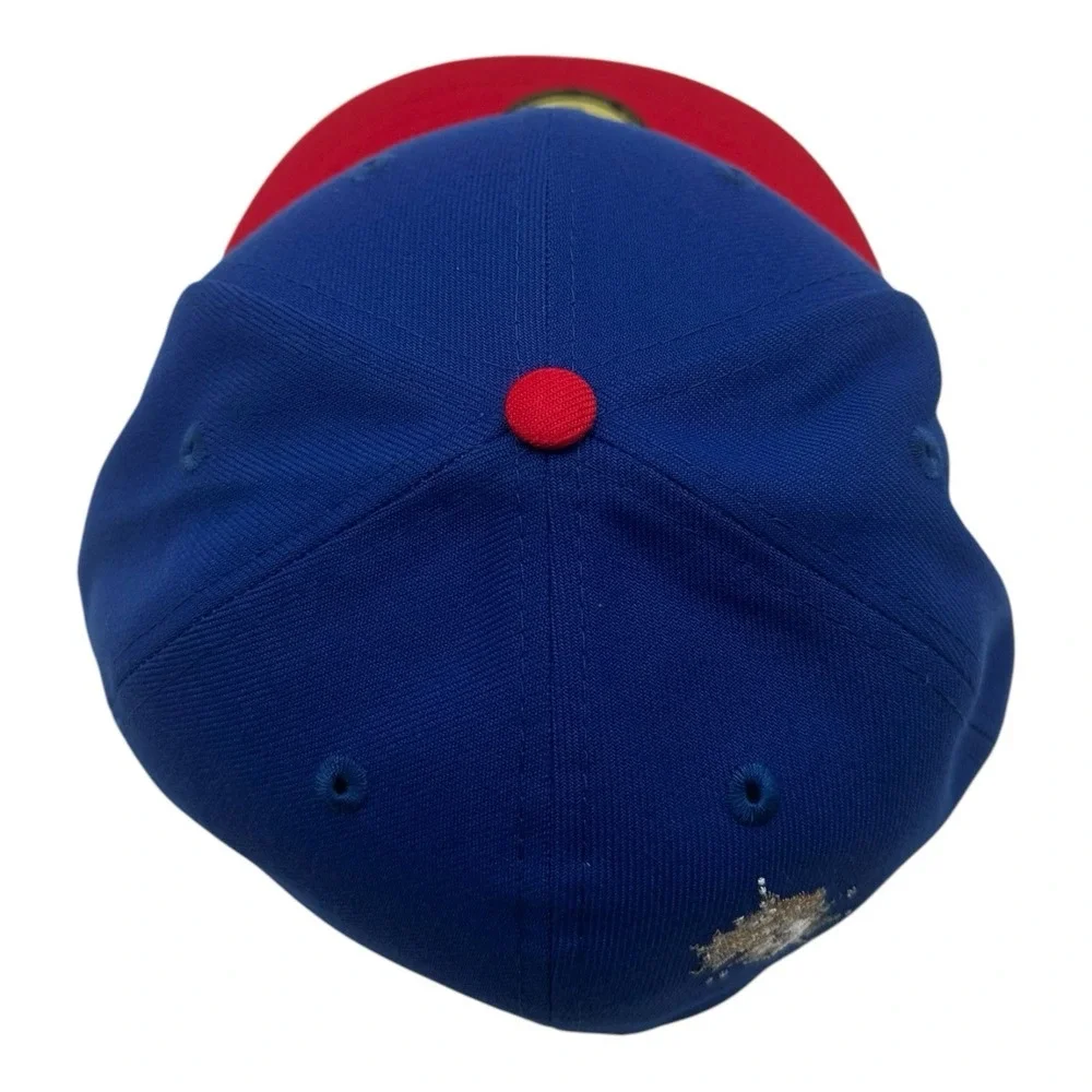 New Era x Staple Buffalo Bills 59FIFTY Hat Cap‎ 7 1/2 Fitted NFL Football Blue